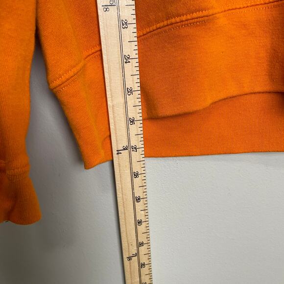 Nickelodeon Graphic Logo Sweatshirt Long Sleeve Crew Neck Orange XL - Picture 5 of 6